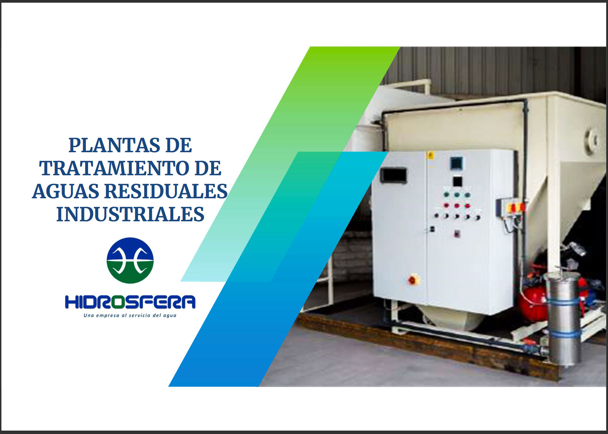 PLANTA DE TRATAMIENTO DE AGUAS RESIDUALES INDUSTRIALES